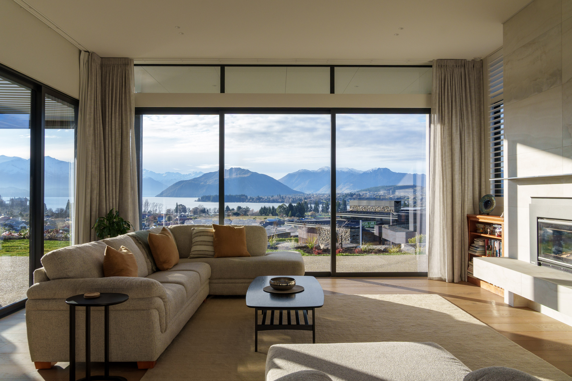 24 Jade Dr, view from lounge with Wanaka in background